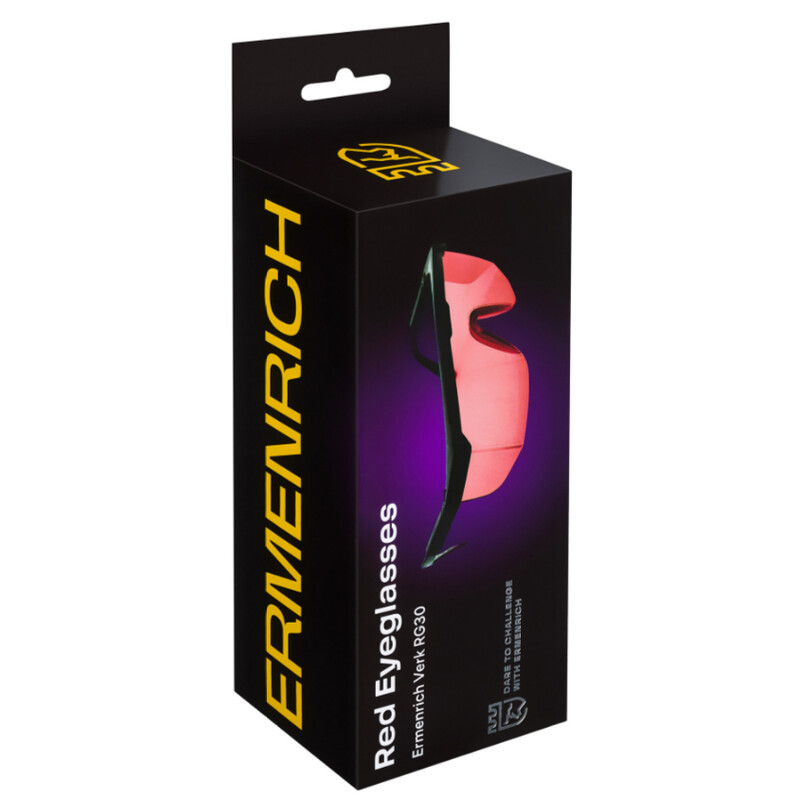 Ermenrich Rote Schutzbrille Verk RG30