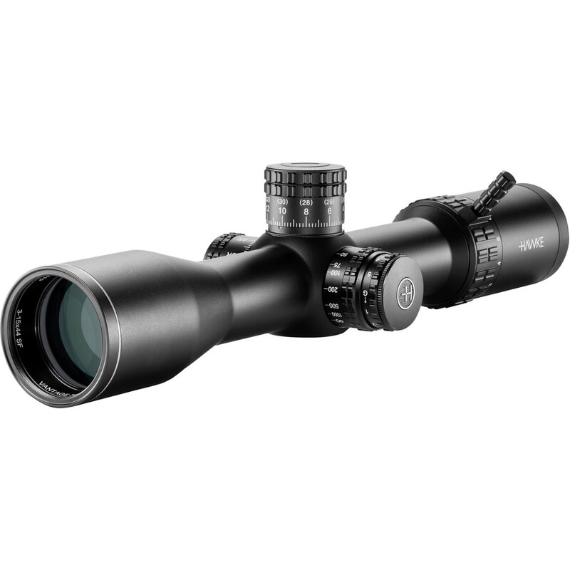HAWKE Zielfernrohr Vantage HD 3-15x44 SF FFP, MOA Pro II (15x)